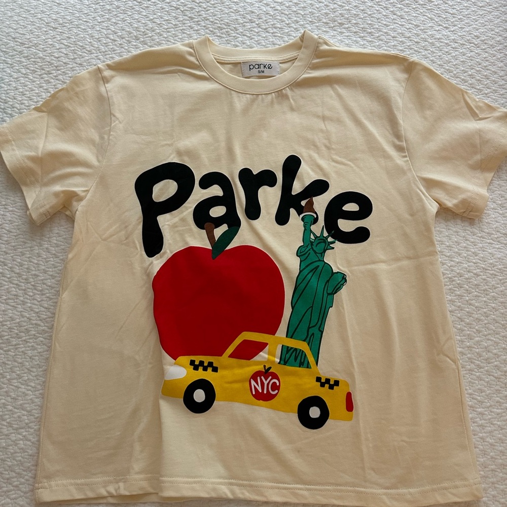 Parke Cream NYC Graphic Tee